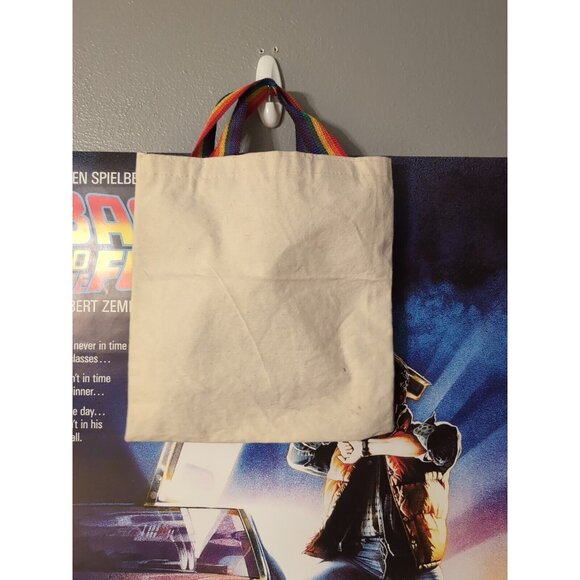 VTG 80-90s Sesame Street Live Canvas Bag: Big Bird, Cookie Monster, Elmo - Picture 3 of 7